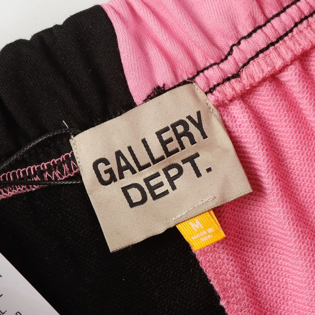 GALLERY.DEPT new summer spliced ​​two-color shorts style number: D248#P140 color: black gray black pink code number: S M L XL